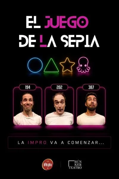 Cartel de El Juego de la Sepia