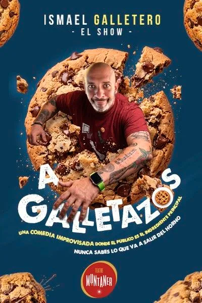 Cartel de El show a galletazos