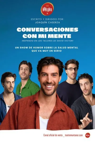 Cartel de Conversaciones con mi mente
