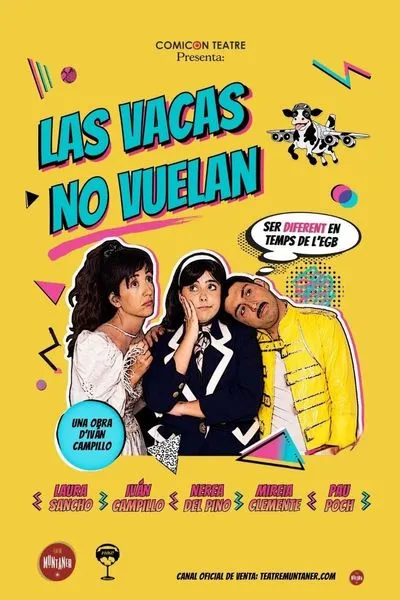 Cartel de Las vacas no vuelan