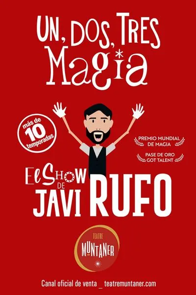 Cartel de Un, Dos, Tres Magia